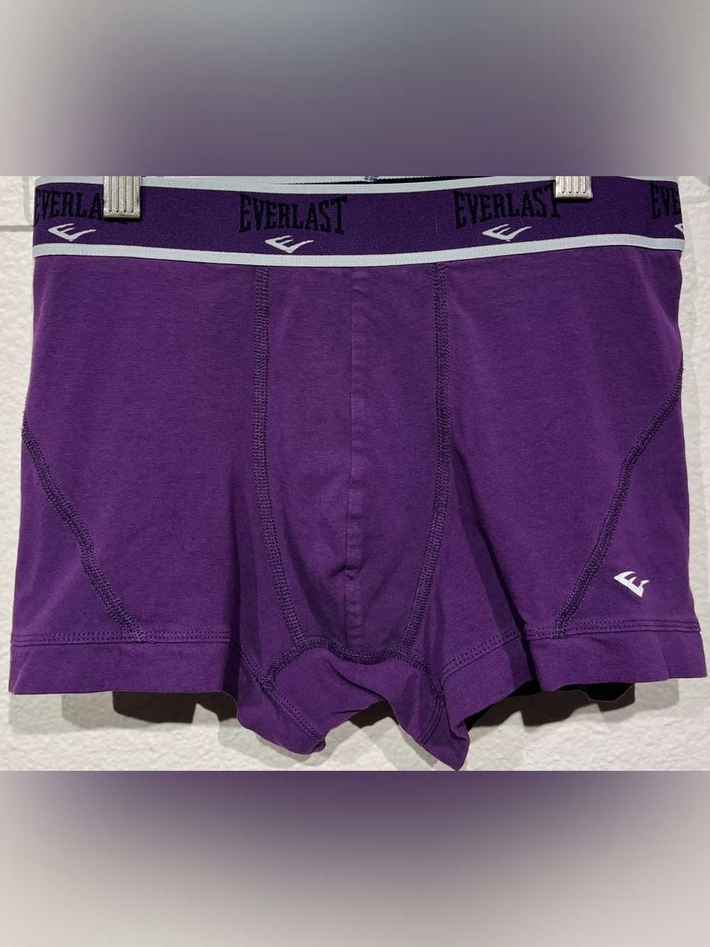 Everlast Purple Boxer Briefs with Contrast Waistband - Size S (Men’s)